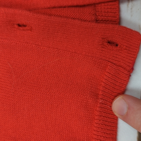 Baby Gap Red Knit Cardigan 12-18M - Picture 7 of 9